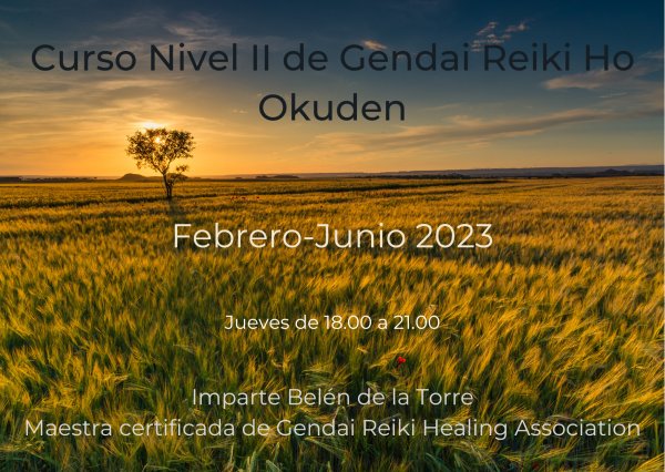 Curso nivel II de Gendai Reiki Ho: Okuden